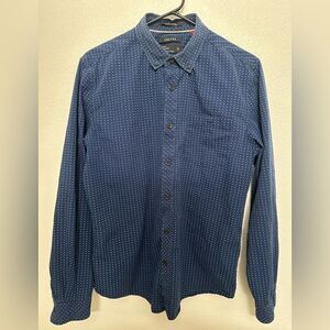 Cactus Man Men’s Blue Botton Down